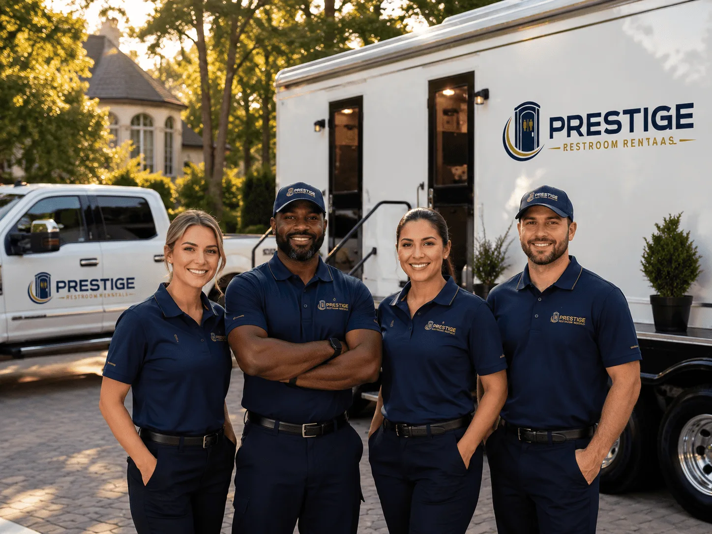 Trusted Luxury Portable Restrooms company in Woosung, IL